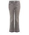 OUI cropped jeans met studs op band