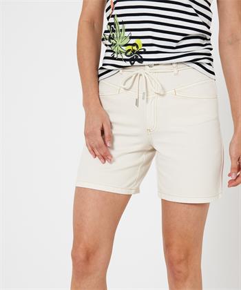 OUI denim shorts taillekoord