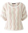 OUI fancy gebreide trui lurex