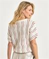 OUI fancy gebreide trui lurex