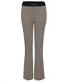 OUI flared broek pied-de-poule
