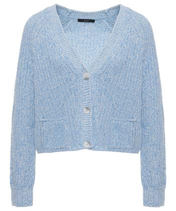 OUI gemêleerd vest met zakjes