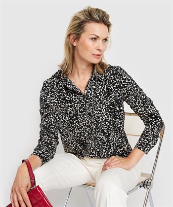 OUI jersey blouse animalprint