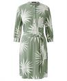 OUI jurk silky bladprint