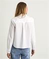 OUI korte poplin blouse