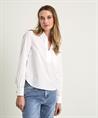 OUI korte poplin blouse