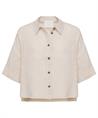 OUI linnen korte blouse
