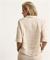 OUI linnen korte blouse