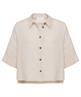 OUI linnen korte blouse