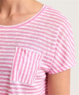 OUI linnen shirt streepje
