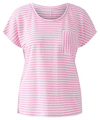OUI linnen shirt streepje