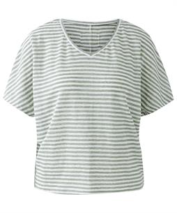 OUI linnen shirt streepjes