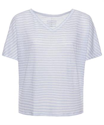 OUI linnen shirt strepen