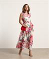 OUI maxi strokenjurk bloemen