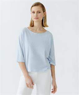 OUI oversized shirt streepjes