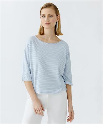 OUI oversized shirt streepjes