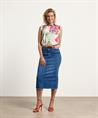 OUI plissé blouse bloemen