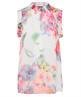 OUI plissé blouse bloemen