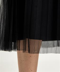 OUI plissé mesh rok