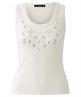 OUI rib singlet strass