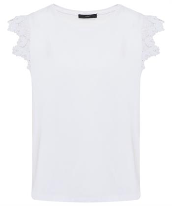 OUI shirt kanten kapmouwtje
