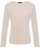 OUI shirt met schouderplooi lurex