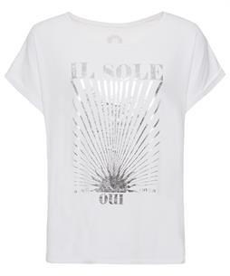 OUI shirt metallic opdruk