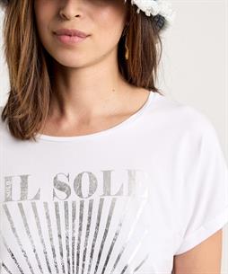 OUI shirt metallic opdruk
