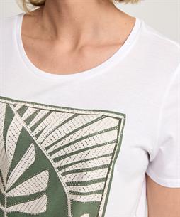 OUI shirt strass blad