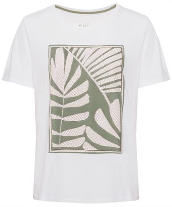 OUI shirt strass blad