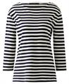 OUI shirt streep met knoopjes