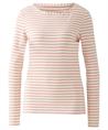 OUI shirt strepen lange mouw