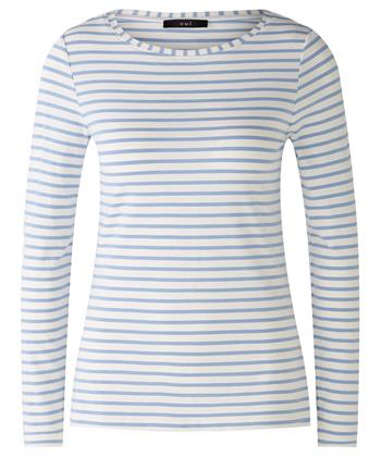 OUI shirt strepen lange mouw