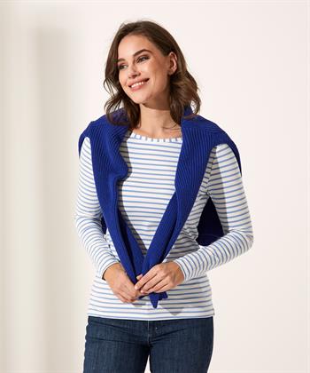 OUI shirt strepen lange mouw