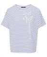 OUI shirt strepen palmboom
