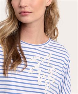 OUI shirt strepen palmboom