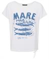 OUI shirt vissen strass