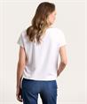 OUI shirt vissen strass