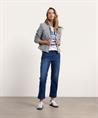 OUI shirt vissen strass