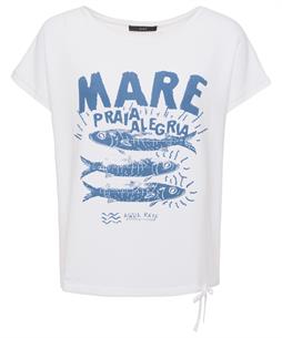 OUI shirt vissen strass