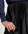 OUI silky asymmetrische plissé rok