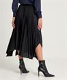 OUI silky asymmetrische plissé rok