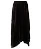 OUI silky asymmetrische plissé rok