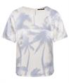 OUI silky blouse palmbomen