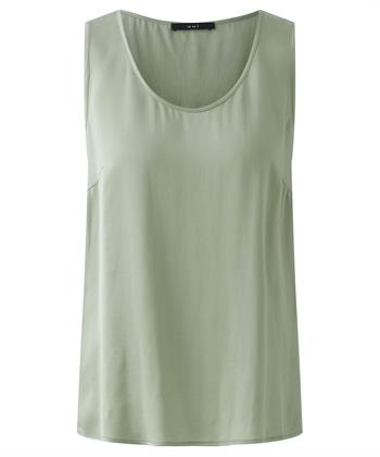 OUI silky top mouwloos
