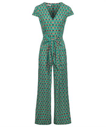 OUI slinky jumpsuit retroprint