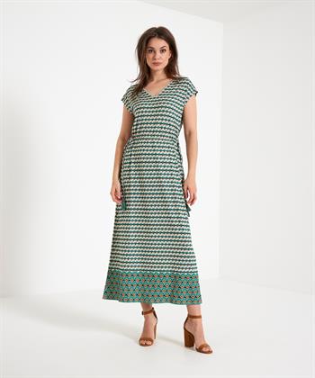 OUI slinky jurk retroprint
