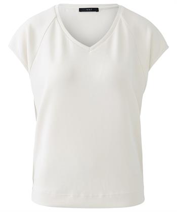 OUI soft-feel shirt V-hals