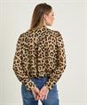 OUI strik blouse panterprint lurex
