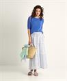 OUI strokenrok strepen lurex